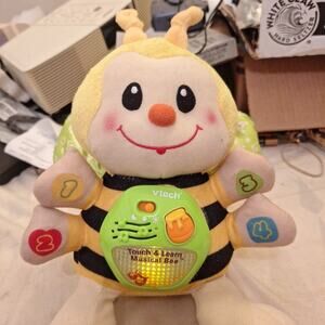 VTech Touch And Learn Musical Bee Baby Toddler Toy Lights Sounds Educational